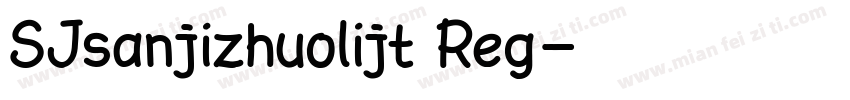 SJsanjizhuolijt Reg字体转换